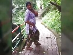 Dominate Indian Housewife gets loud and wild on a beam.