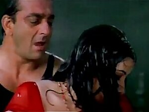 Desi Bhabi Manisha's passionate encounter with Sanjay Dutt, showcasing intense Indian erotica in a steamy rendezvous.