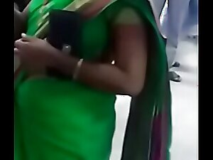 Sultry Tamil auntie flaunts her ample breasts